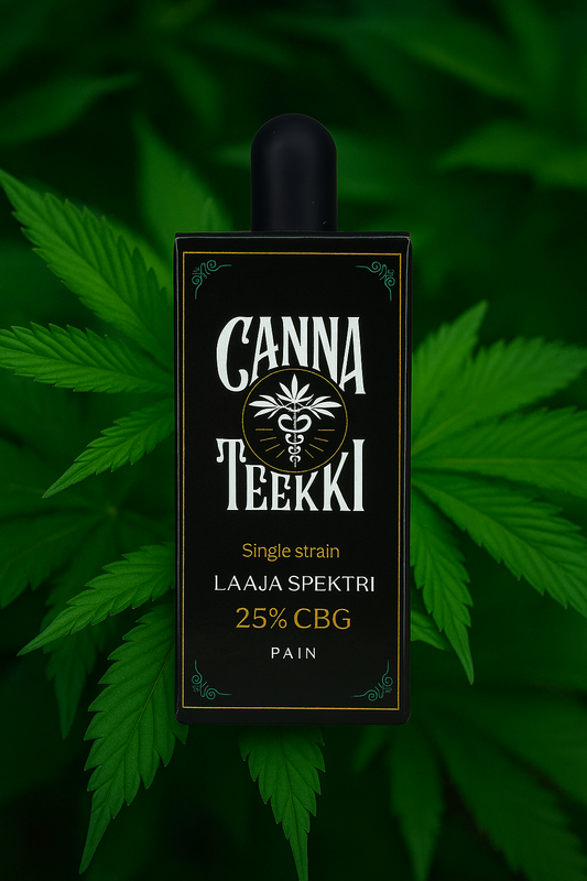 CBG-öljy 25% Single strain 10ml